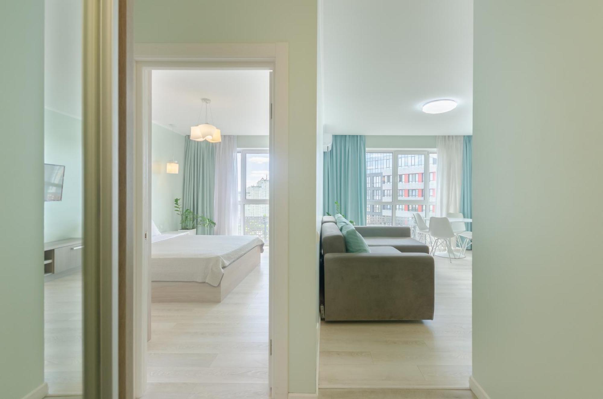 Apartment 212 Petrovdom In Mint At Rc Kvartet Near Railway Station Kyiv